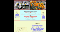 Desktop Screenshot of calflora.net